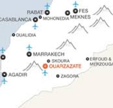 Terrain à vendre à Ouarzazate